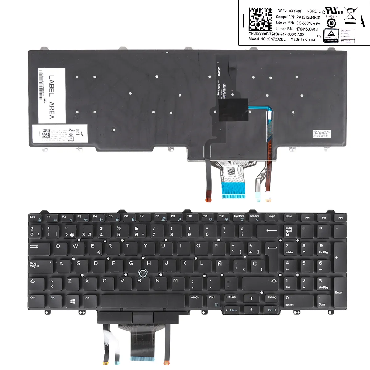 Picture of DELL E5550 BLACK (backlit,With Point Stick ,Win8)